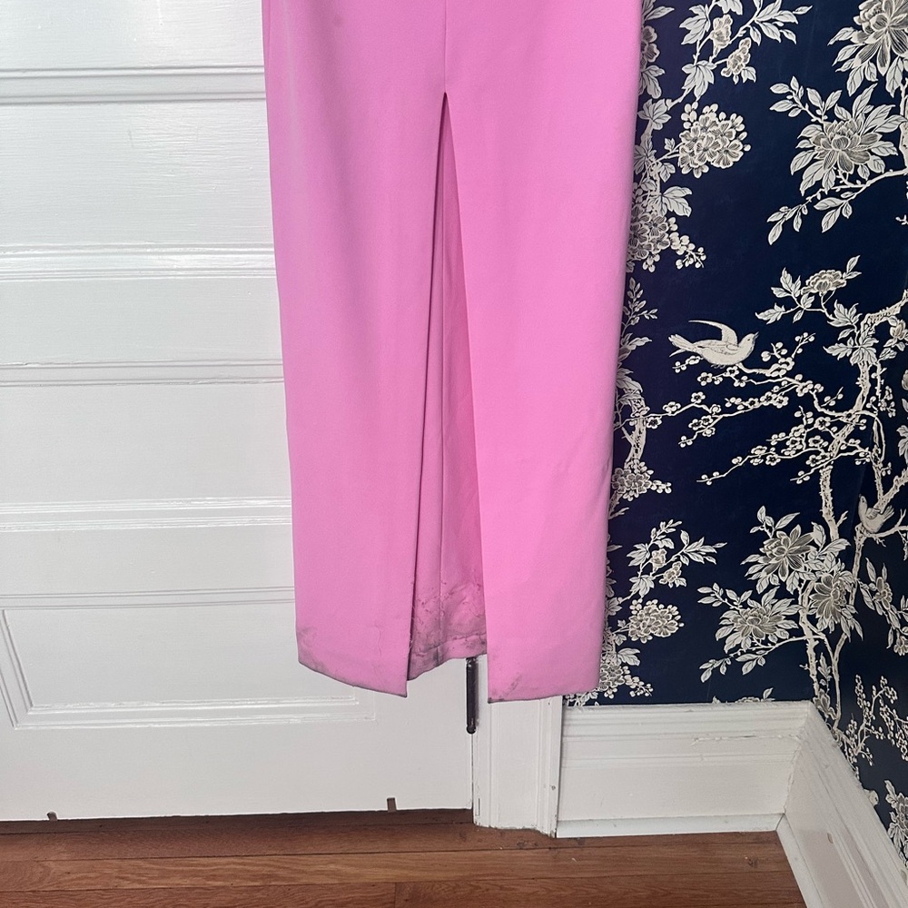 Solace London Pink Strapless Gown - Picture 3 of 5